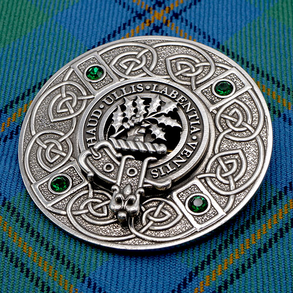 Irving of Bonshaw - Plaid brooch