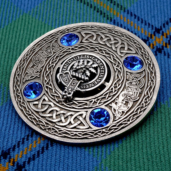 Irving of Bonshaw - Plaid Brooch