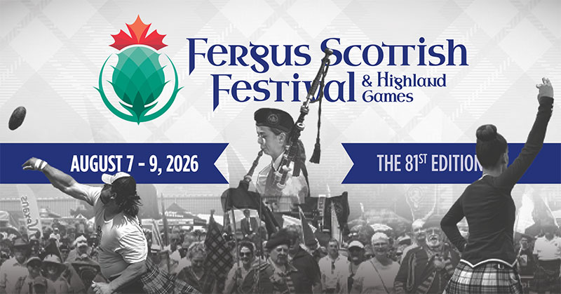Highland Games 2026 - Fergus Scottish Festival